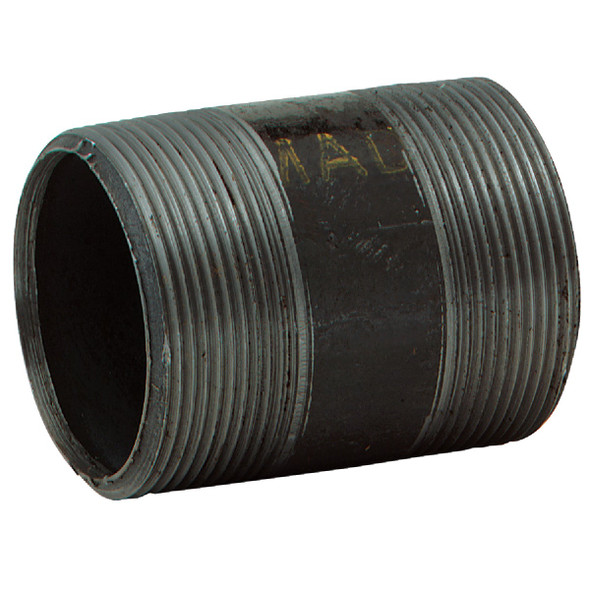 Anvil 2 In. x 3 In. Schedule 40 Steel Black Iron Nipple 8700144556