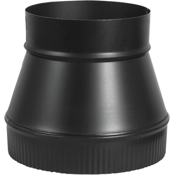 Imperial Single Wall 6 In. - 8 In. 24 ga Black Increaser BM0062