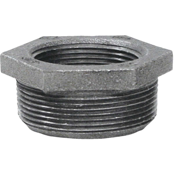 Anvil 1 In. x 3/4 In. Hexagon Black Iron Bushing 8700129359