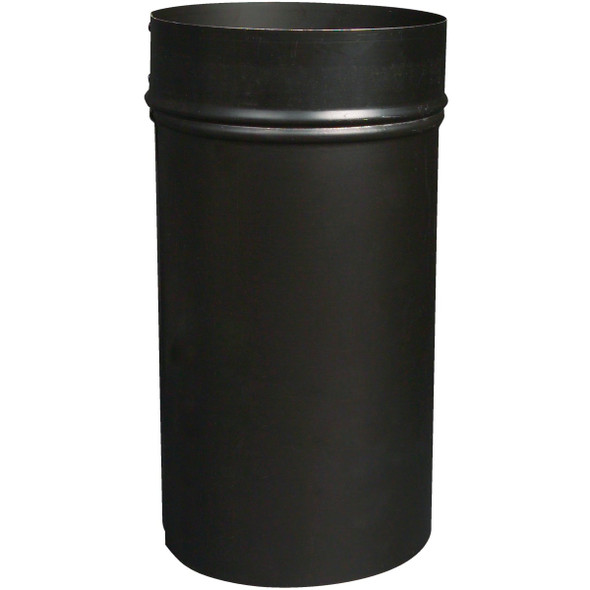 Imperial Single Wall 6 In. x 12 In. 1200 F Black Slip Connector BM0042