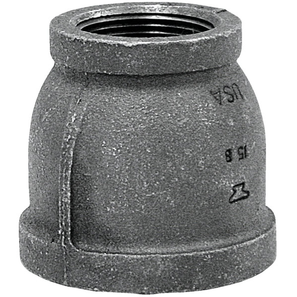 Anvil 1-1/4 In. x 1 In. Malleable Black Iron Reducing Coupling 8700134409