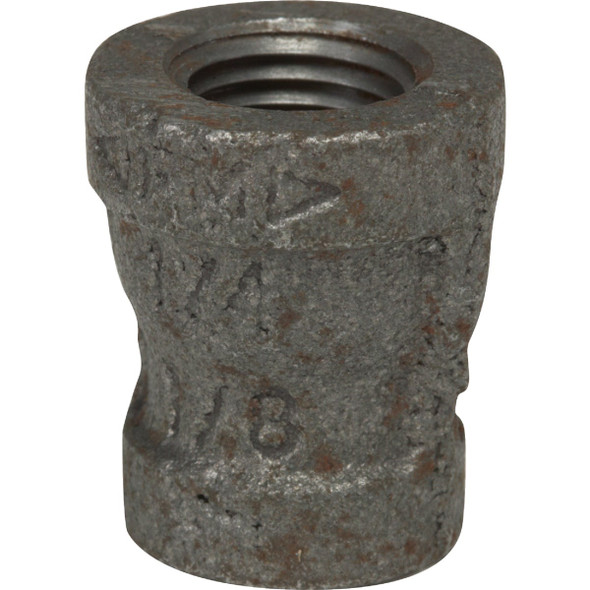 Anvil 1 In. x 1/2 In. Malleable Black Iron Reducing Coupling 8700134359