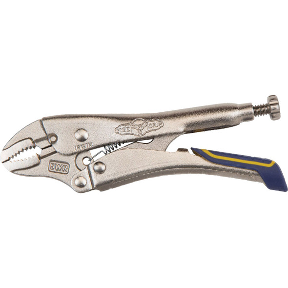 Irwin Vise-Grip Fast Release 5 In. Curved Jaw Locking Pliers IRHT82581 Irwin Vise-Grip Fast Release 5 In. Curved Jaw Locking Pliers IRHT82581