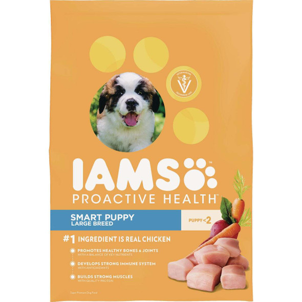 IAMS Proactive Health Smart Puppy Large Breed 15 Lb. Dry Dog Food 111169