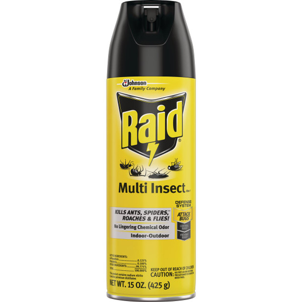 Raid Multi Insect 15 Oz. Aerosol Spray Insect Killer 73868