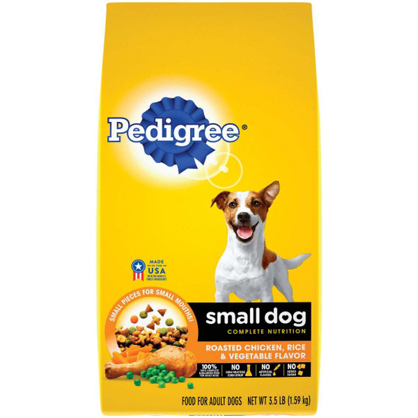 Pedigree 3.5lb Chk Sml Dog Food 798681