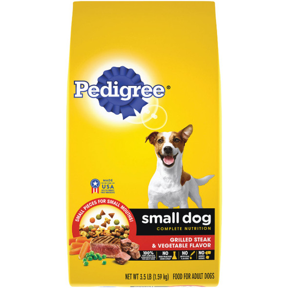 Pedigree 3.5lb Stk Sml Dog Food 798682