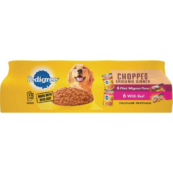 Pedigree 12pk13.2oz Fltmg Dogfood 798760