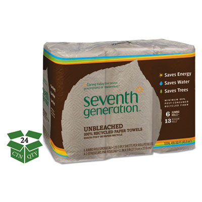Seventh Generation® TOWEL,RECYC,2PLY,11X9,NT SEV 13737