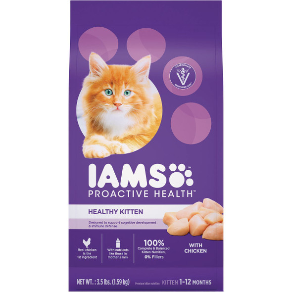 Iam Proactive Health 3.5 Lb. Chicken Flavor Dry Kitten Food 111009