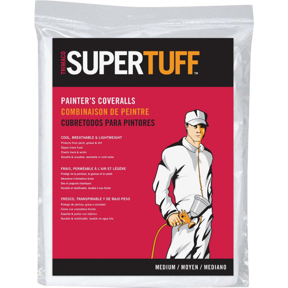 Trimaco SuperTuff Medium Polypropylene Coveralls 09901