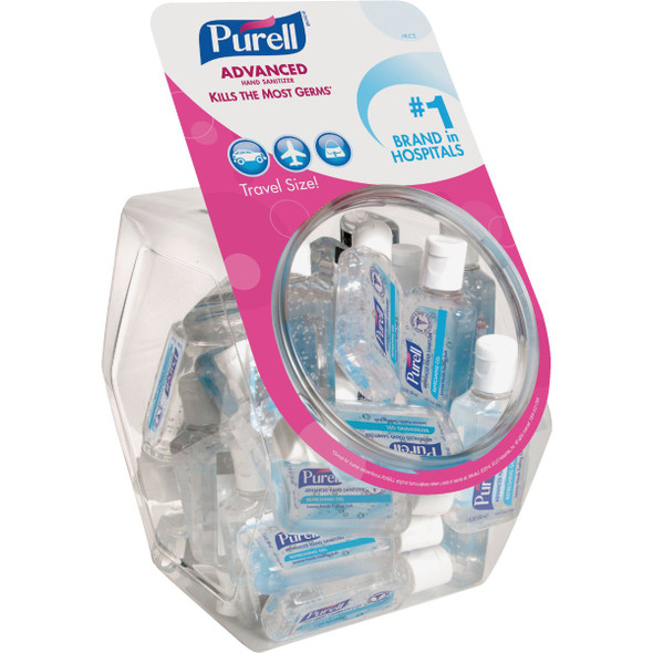 Purell 1 Oz. Green Gel Advanced Hand Sanitizer Impulse Display Pack of 36