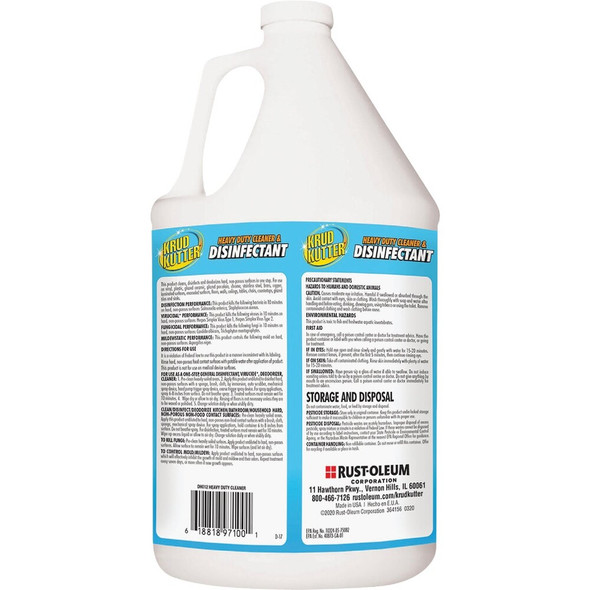 Krud Kutter 1 Gal. Cleaner And Disinfectant DH012 600021