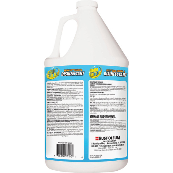 Krud Kutter 1 Gal. Cleaner And Disinfectant DH012 600021