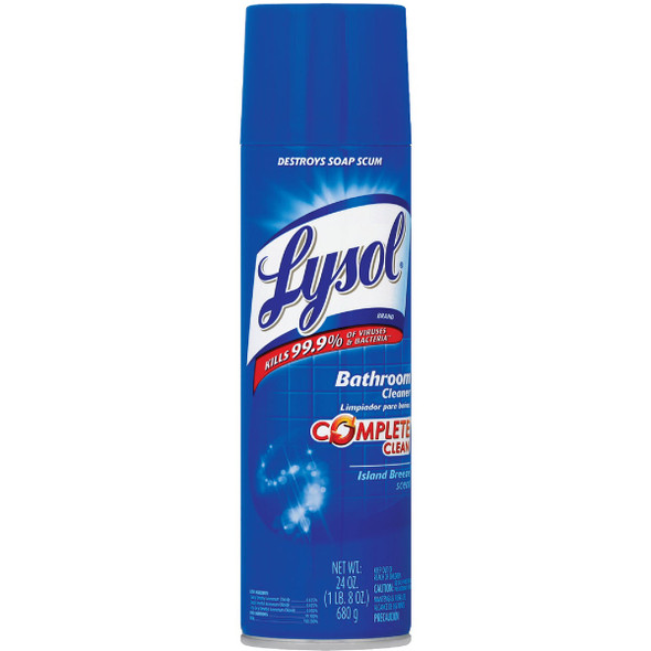 Lysol 24 Oz. Aerosol Complete Bathroom Cleaner 1920002569