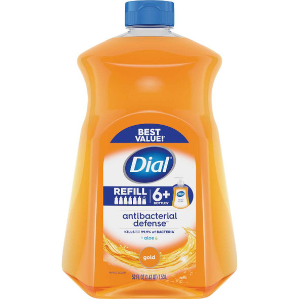 Dial Antibacterial Defense 52 Oz. Gold Liquid Hand Soap Refill 2347268