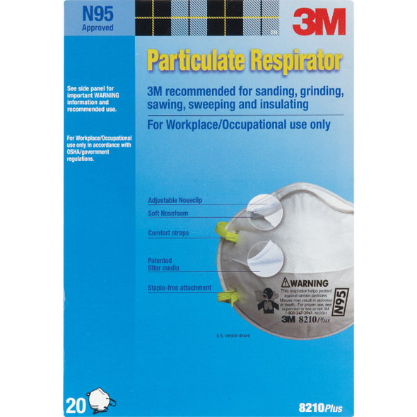 3M N95 Particulate Sanding Respirator (20-Pack)