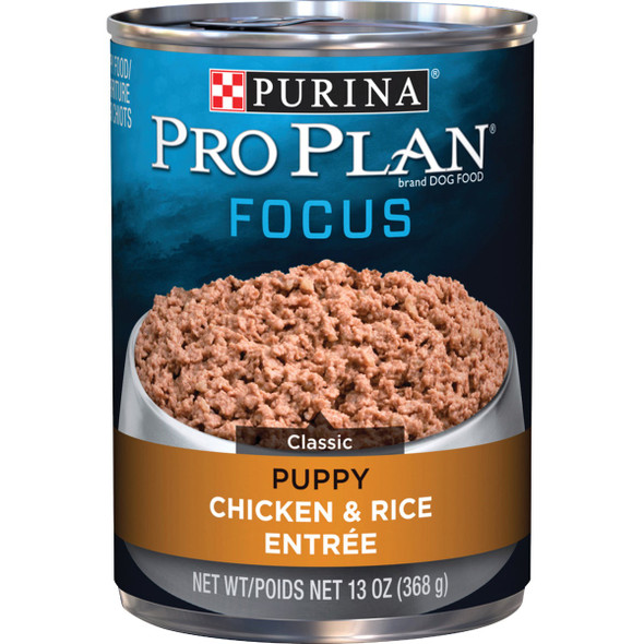 Purina Pro Plan Focus Chicken & Rice Wet Puppy Food, 13 Oz. 381702