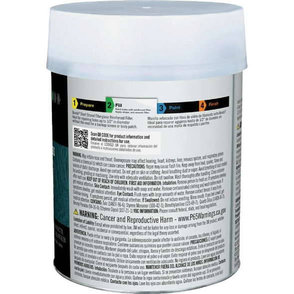 Bondo 41 Oz. Glass Reinforced Body Filler with Hardener