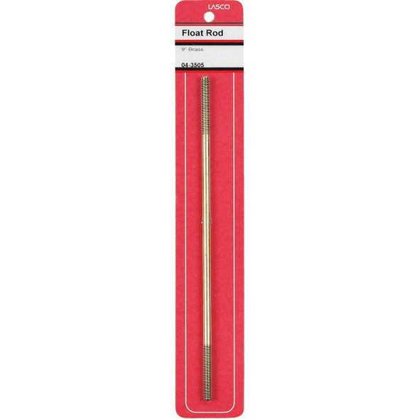 Lasco 9 In. Brass Float Rod  04-3505 402146