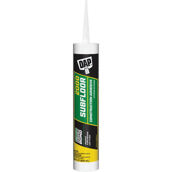 DAP 2000 28 Oz. Subfloor Construction Adhesive 7079827515