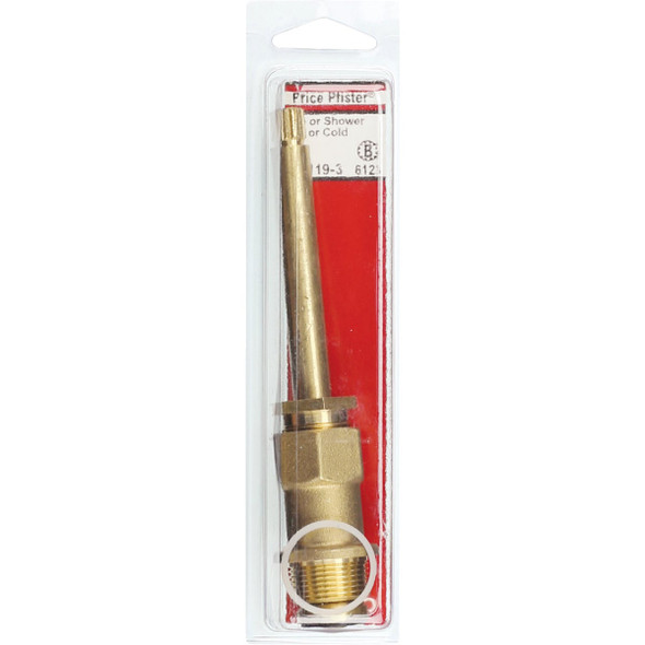 Lasco Price Pfister #6123 Hot-Cold Brass Bathtub Stem S-1119-3 403701