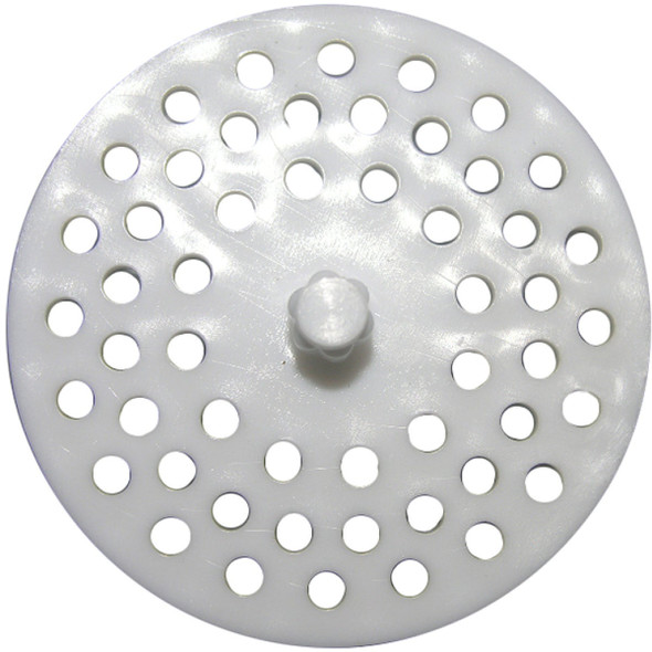 Lasco 3 In. Dia White Plastic Fit-All Disposer Strainer 02-4021