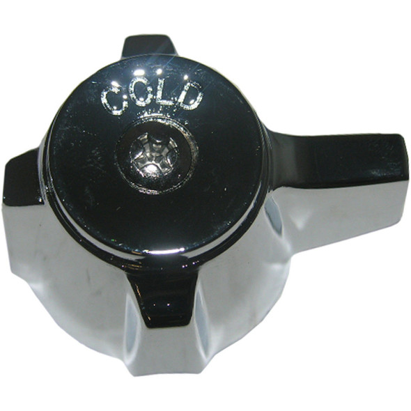 Lasco Sterling Accent Cold Handle Chrome Tub & Shower Handle Kit HL-91