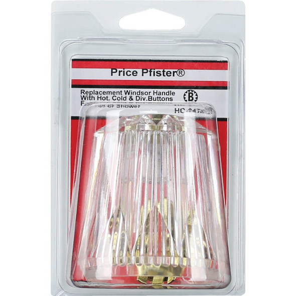 Lasco Price Pfister Round Large Tub & Shower Handle Kit HC-247MB 404124