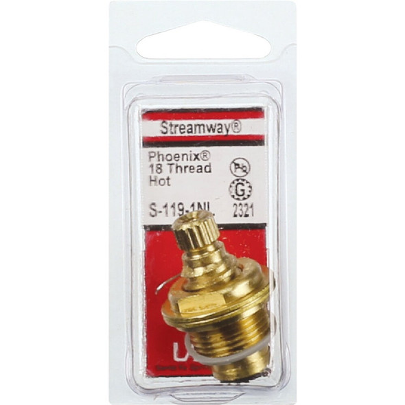 Lasco Hot Water Kitchen-Bathroom Sink Faucet Stem for Streamway S-119-1NL 403720