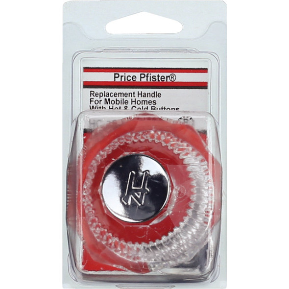 Lasco Price Pfister Mobile Home Handle with Hot & Cold Buttons Clear Tub & Shower Handle Kit Lasco Price Pfister Mobile Home Handle with Hot & Cold Buttons Clear Tub & Shower Handle Kit