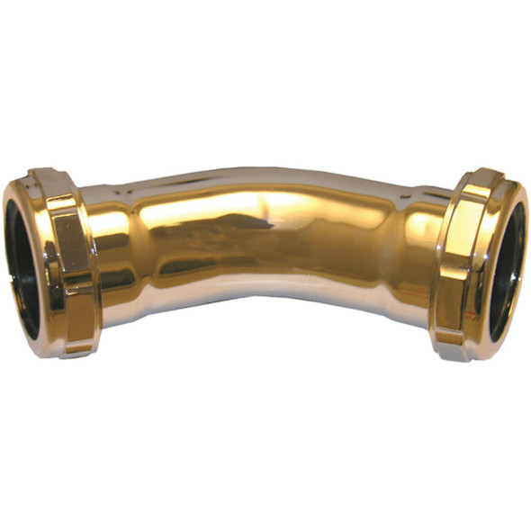 Lasco 1-1/4 In. Chrome-Plated Elbow 03-3861