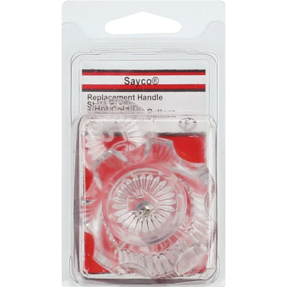 Lasco Sayco Sub & Shower Handle Clear Tub & Shower Handle Kit HC-70MB 404185