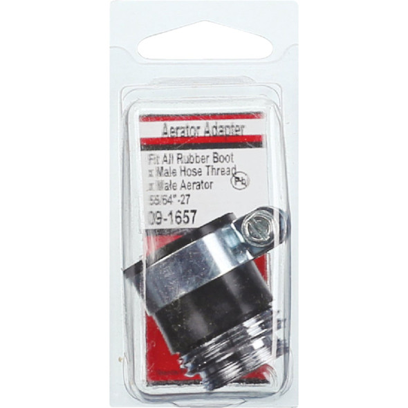 Lasco Male Rubber Push On Faucet Adapter To Hose