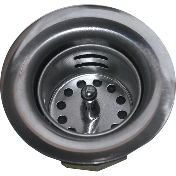 Lasco 2 In. Jr. Duo Chrome Plated Stainless Steel Basket Strainer Assembly Lasco 2 In. Jr. Duo Chrome Plated Stainless Steel Basket Strainer Assembly