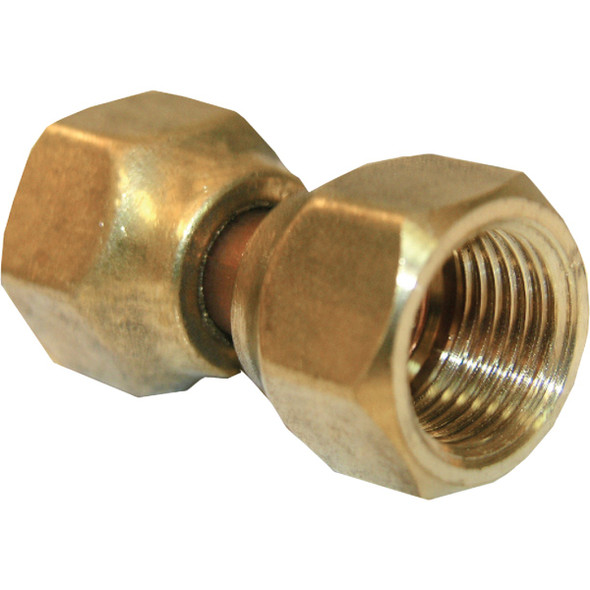 Lasco 3/8 In. Brass Flare Swivel Union 17-5931