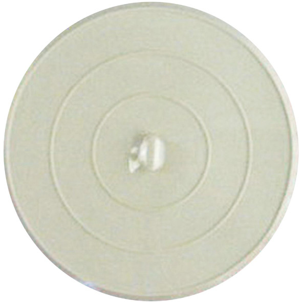 Lasco Flat Suction 4-3/4 In. White Sink Rubber Drain Stopper 02-3311
