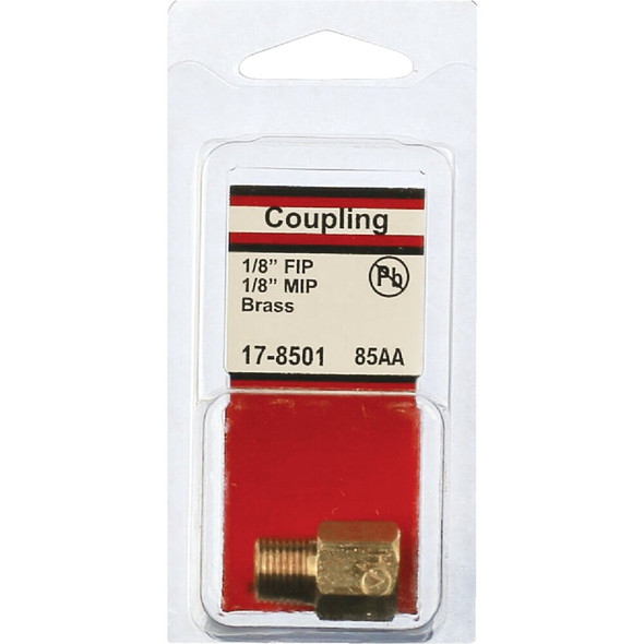 Lasco 1-8 In. FPT x 1-8 In. MPT Brass Adapter 17-8501 402604