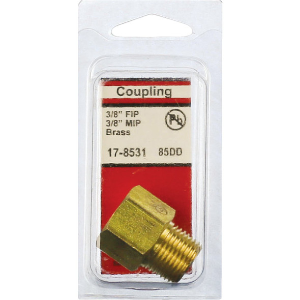 Lasco 3-8 In. FPT x 3-8 In. MPT Brass Adapter 17-8531 402624