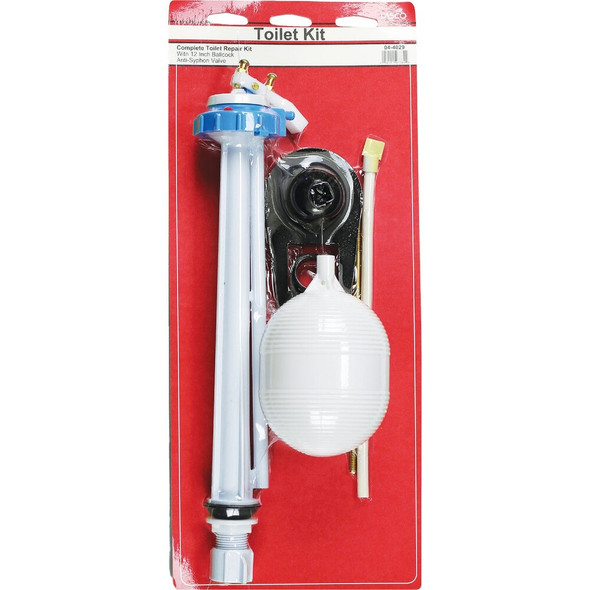 Lasco 12 In. Plastic Anti-Siphon Ballcock Kit  04-4029 402156