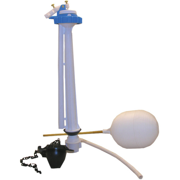 Lasco 12 In. Plastic Anti-Siphon Ballcock Kit  04-4029