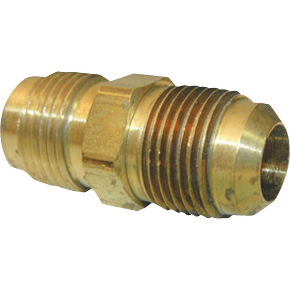Lasco 1/2 In. x 3/8 In. Brass Reducing Flare Union 17-4247
