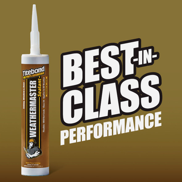 Titebond WeatherMaster 10 Oz. Polymer Sealant, 44061 Bronze