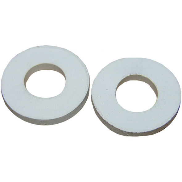 Lasco White Rubber Toilet Seat Hinge Washer 02-1755