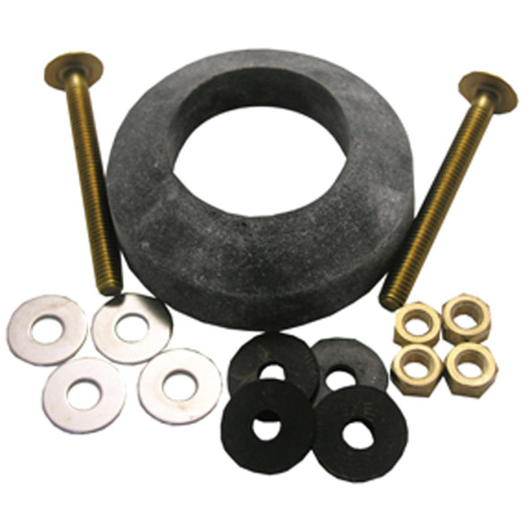 Lasco Toilet Tank To Bowl Bolt Kit and Gasket  04-3801