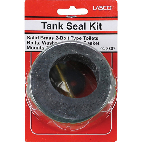 Lasco Toilet Tank To Bowl Bolt Kit with Recessed Gasket Lasco Toilet Tank To Bowl Bolt Kit with Recessed Gasket