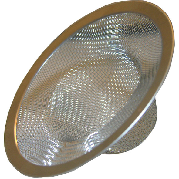 Lasco 2-3/4 In. Mesh Tub Drain Strainer with Chrome Finish 03-1384 Lasco 2-3/4 In. Mesh Tub Drain Strainer with Chrome Finish 03-1384