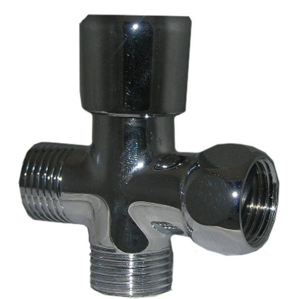 Lasco 1/2 In. Push Pull Dual Flow Brass Shower Diverter 08-2011