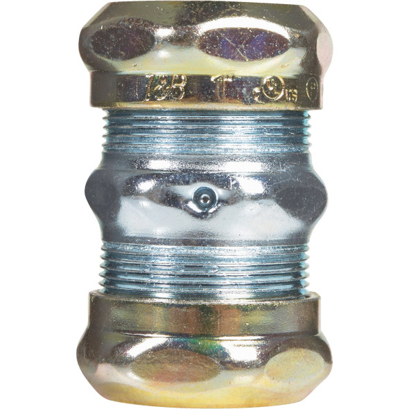 Halex EMT 1 In. Raintight Conduit Coupling 62610 Pack of 4
