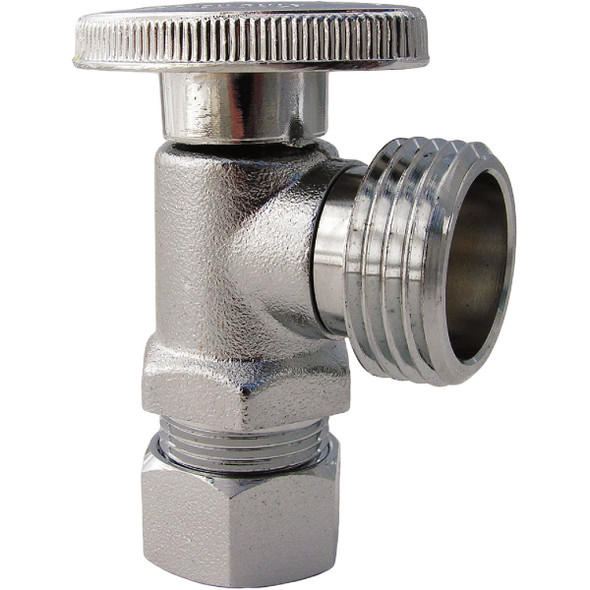 Lasco 5/8 In. Copper C Inlet x 3/4 In. MHT Outlet Washing Machine Valve 06-9253